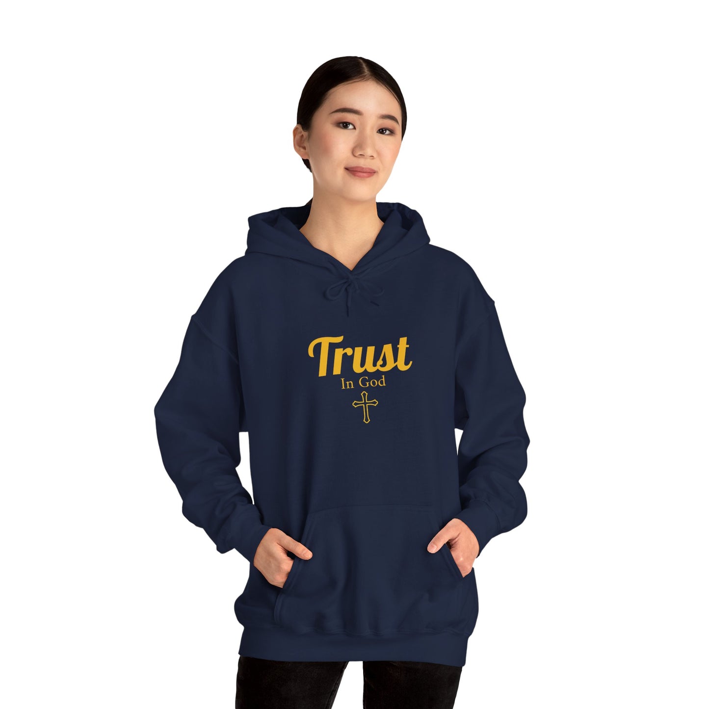 Trust In God Cotton Hoodie