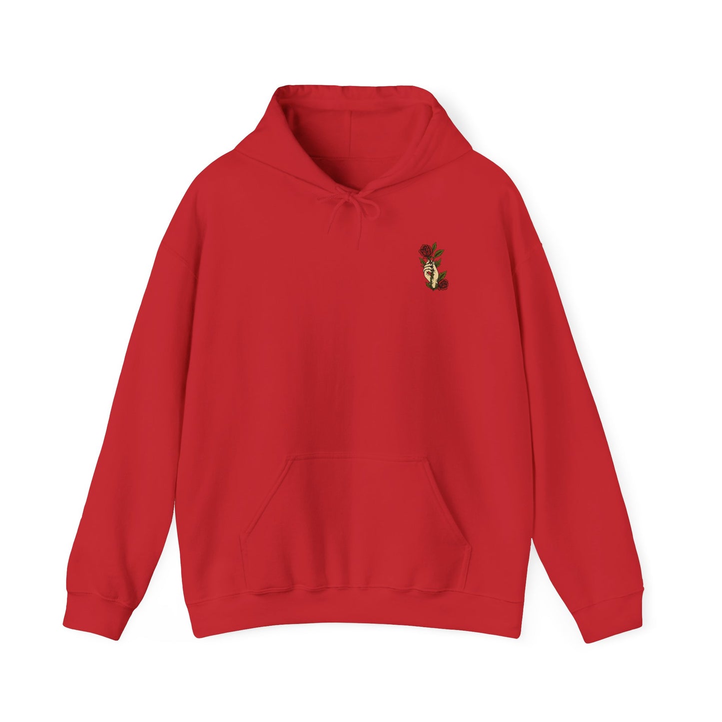Trust God Rose Unisex Cotton Hoodie