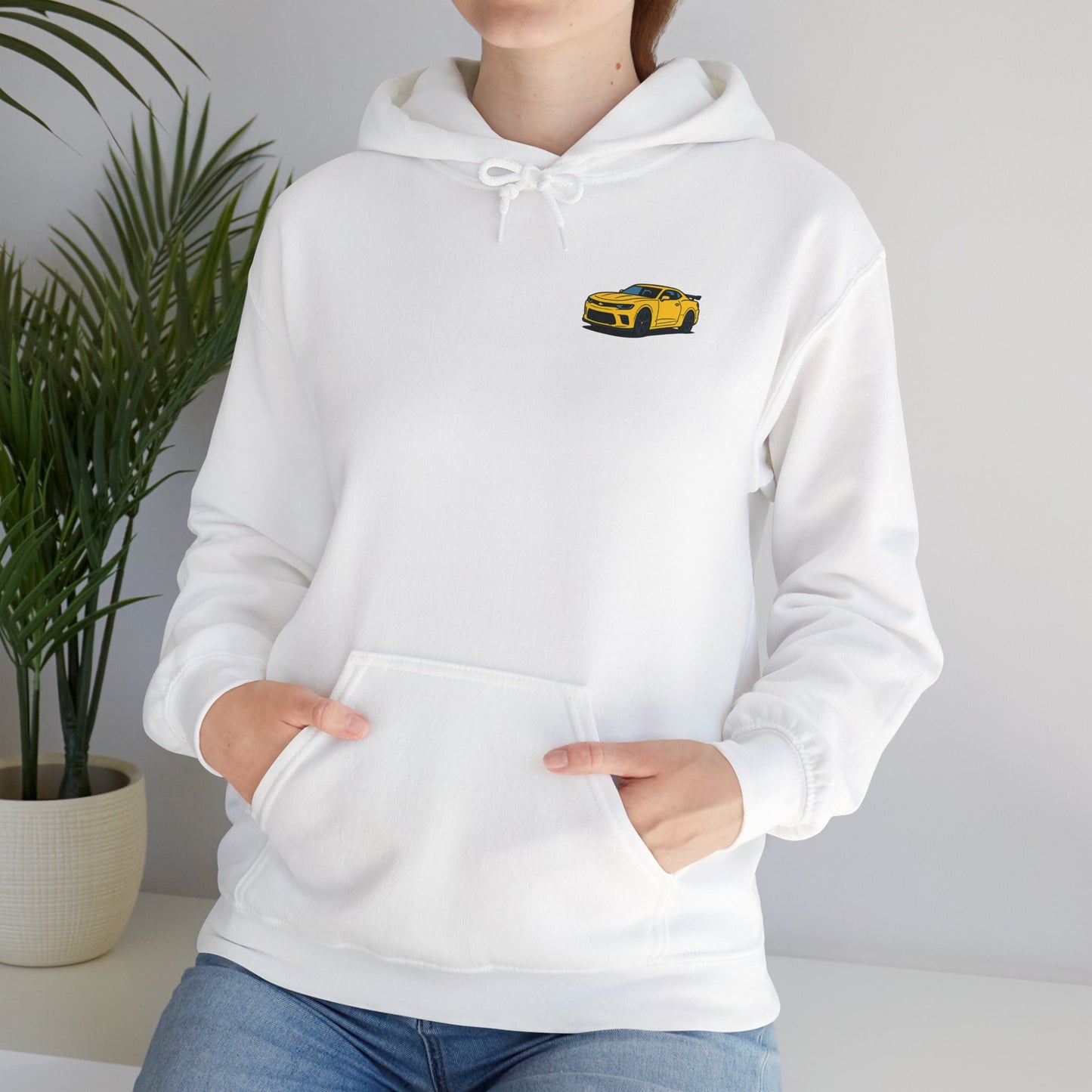 Cotton Camero Car Unisex Hoodie