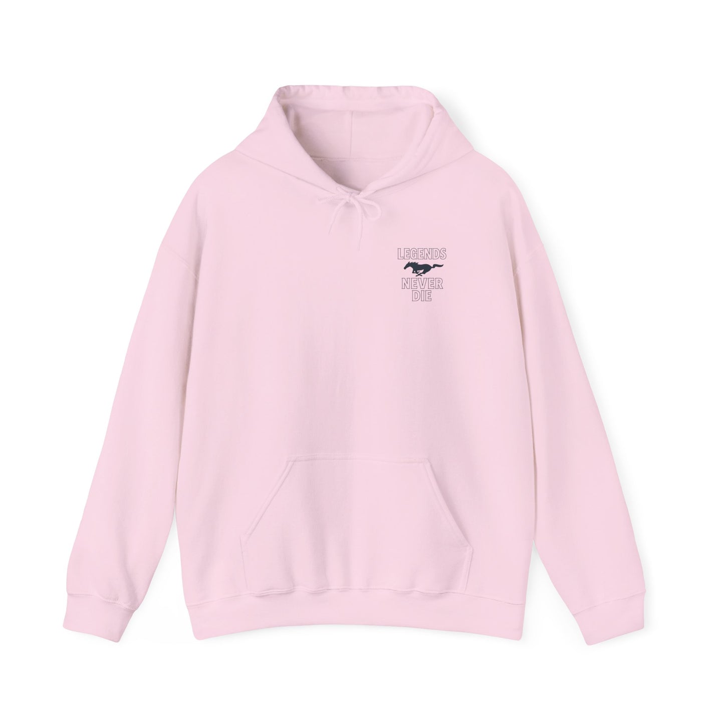 Legends Never Die Mustang Cotton Hoodie