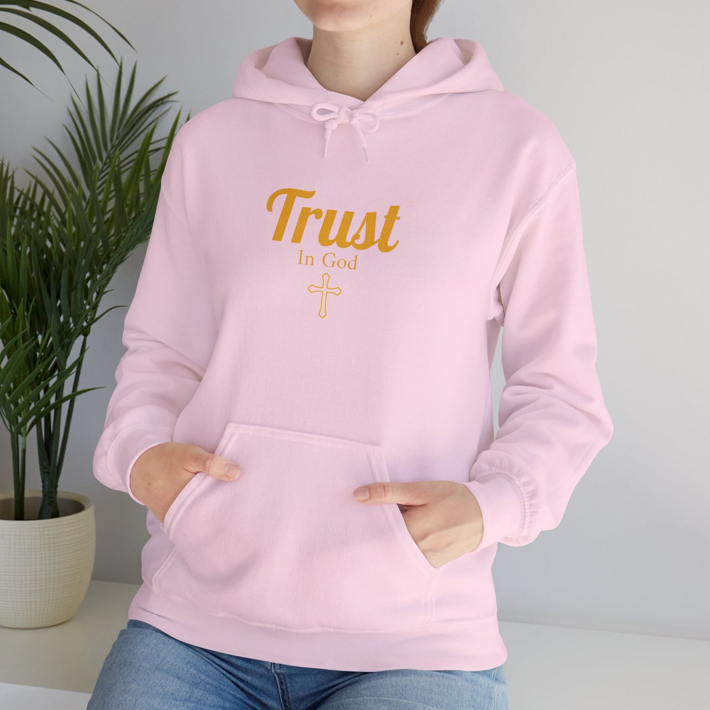 Trust In God Cotton Hoodie