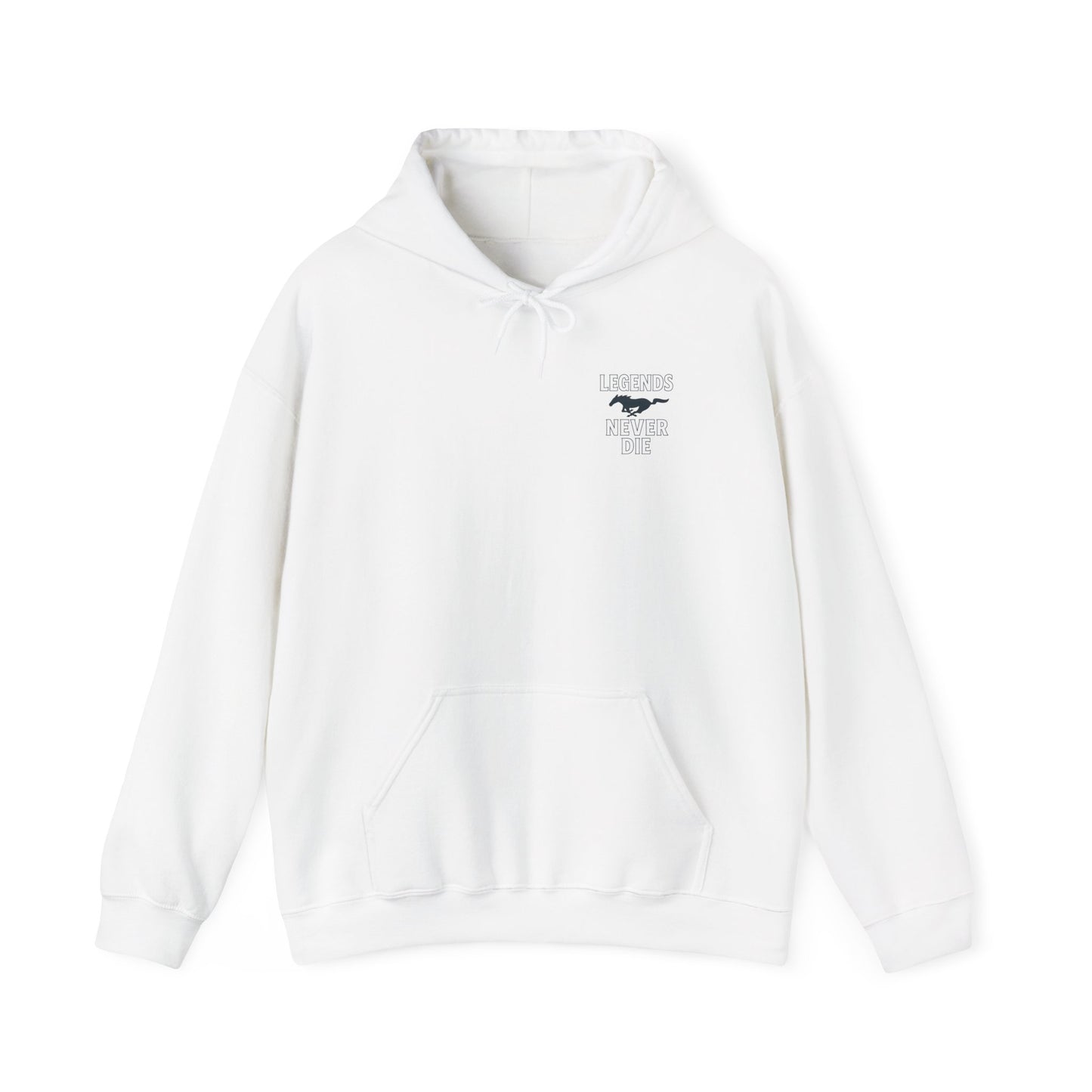 Legends Never Die Mustang Cotton Hoodie