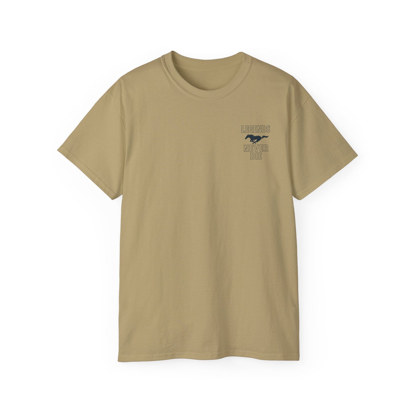 Cotton Legends Never Die Mustang Tee