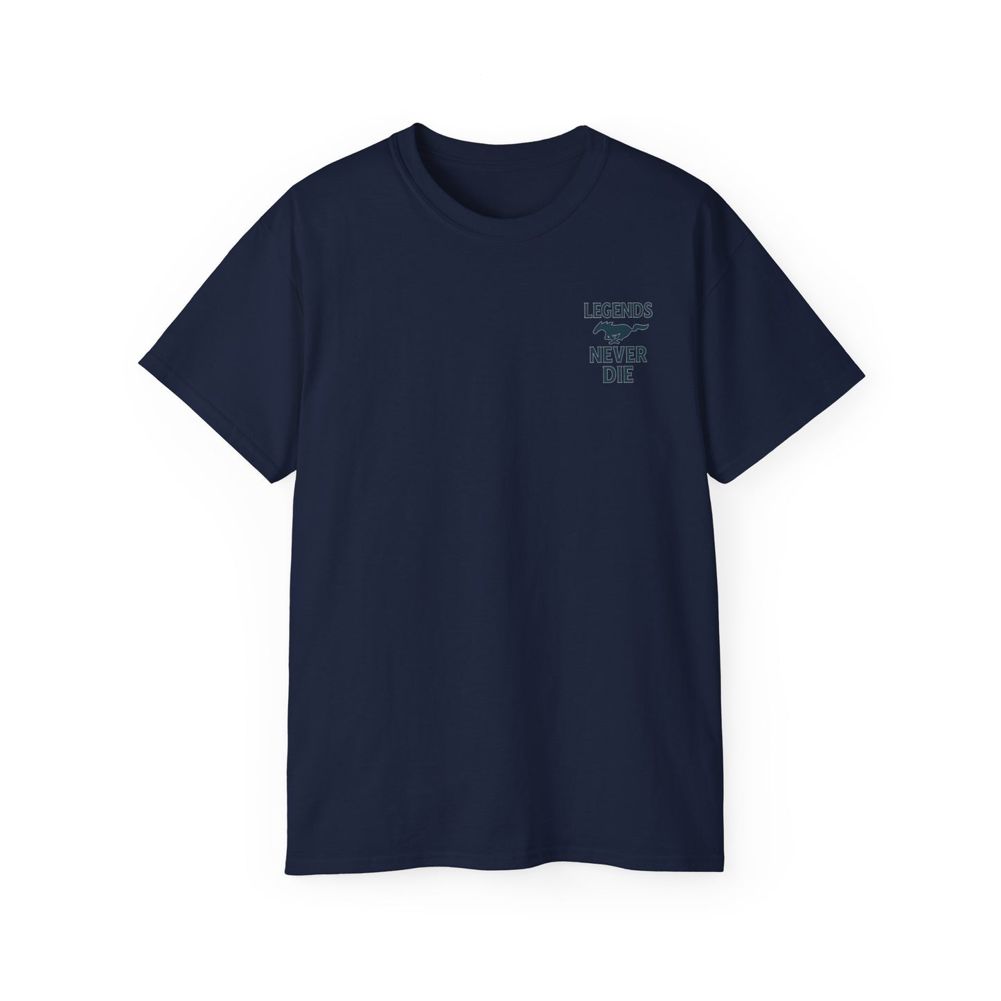 Cotton Legends Never Die Mustang Tee