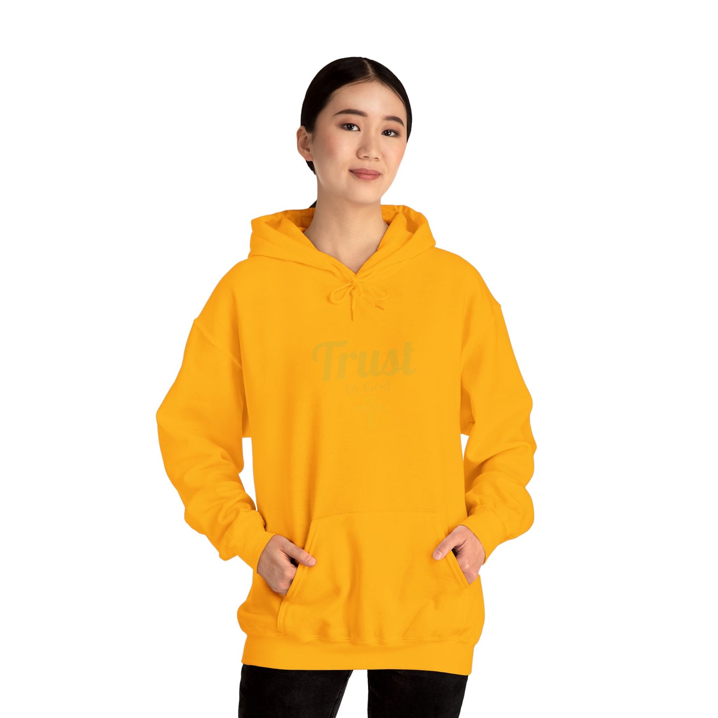 Trust In God Cotton Hoodie
