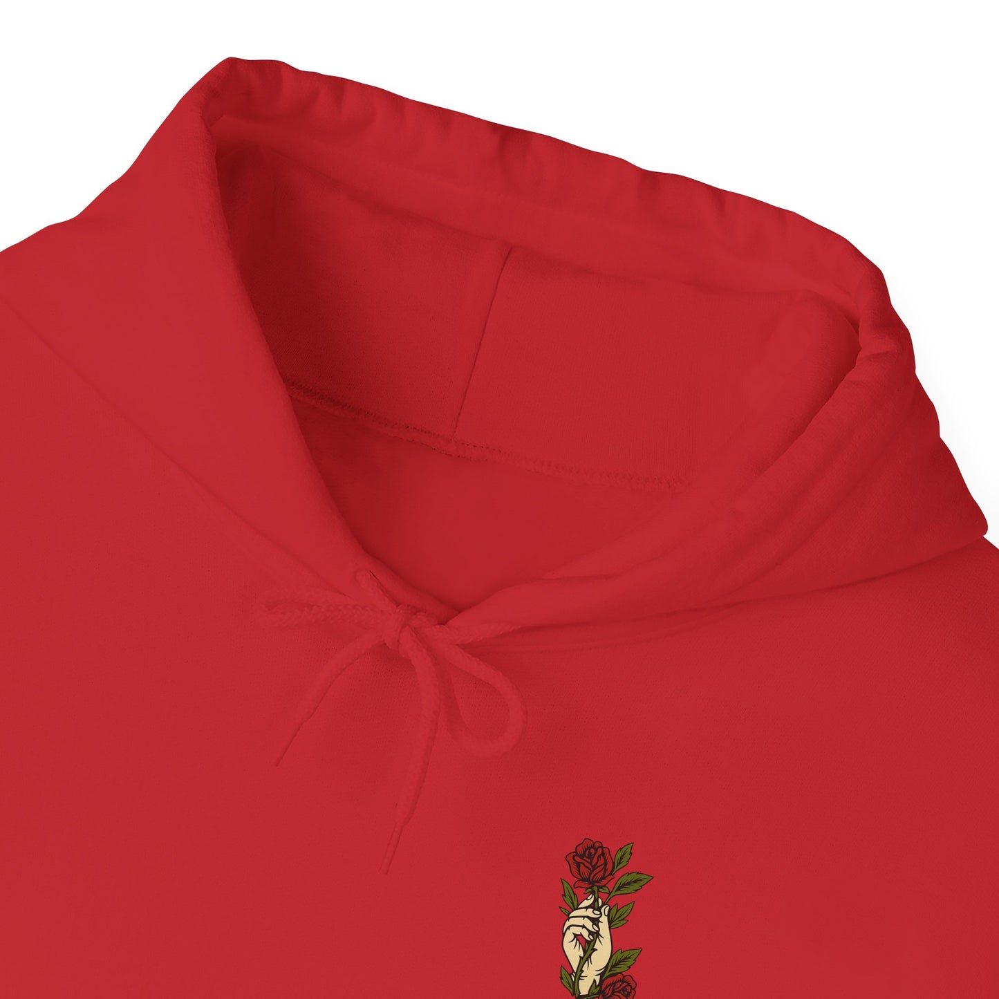 Trust God Rose Unisex Cotton Hoodie
