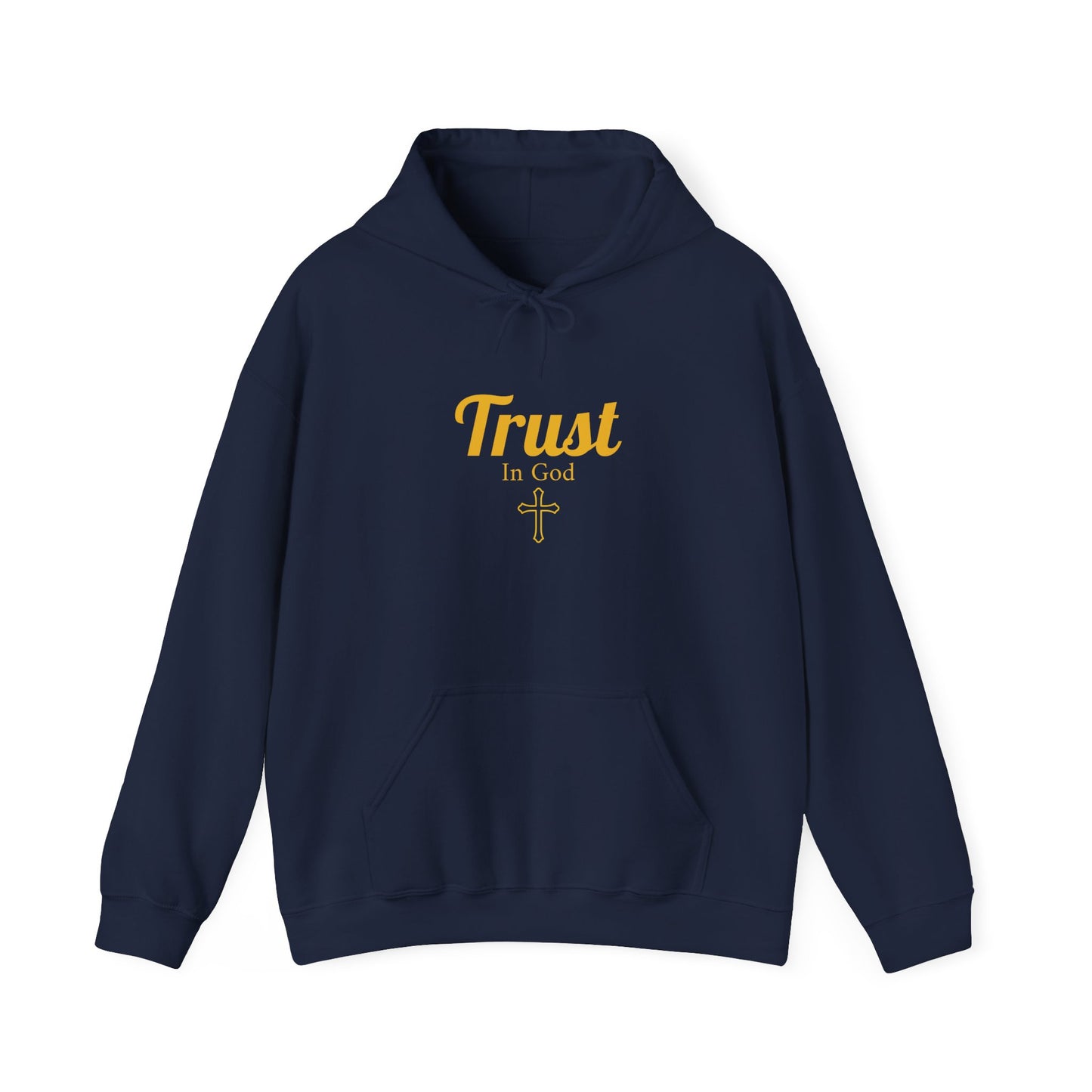 Trust In God Cotton Hoodie