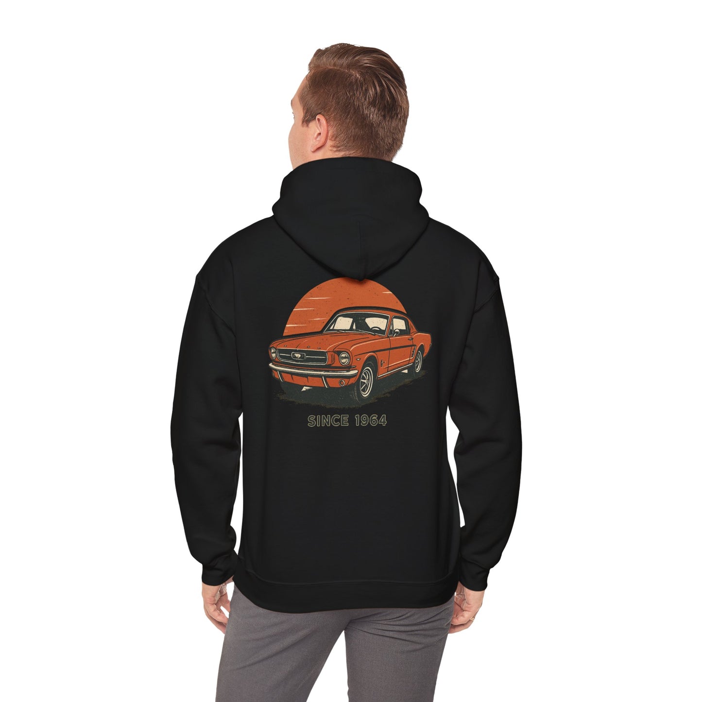 Mustang Hoodie "since 1964"- Unisex Heavy Blend Hoodie