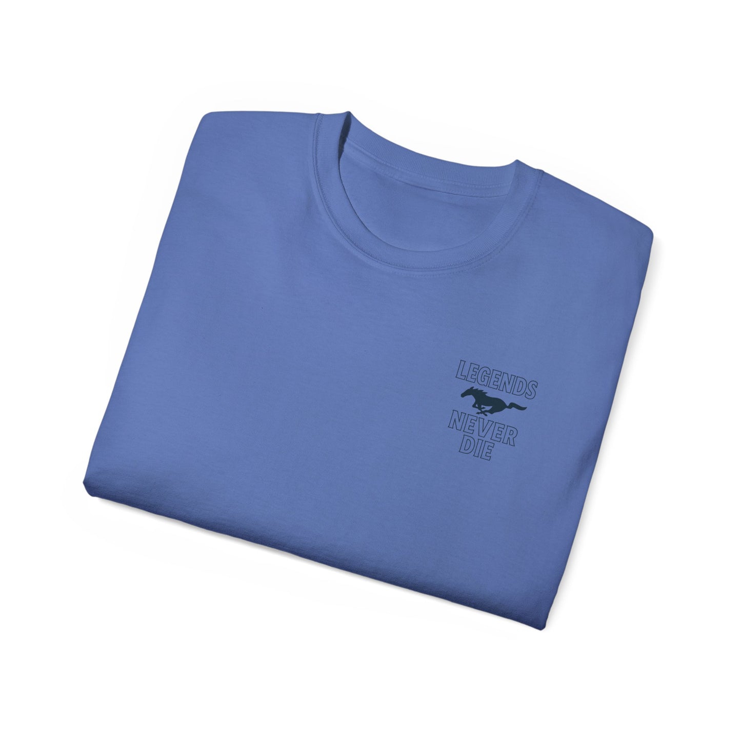 Cotton Legends Never Die Mustang Tee
