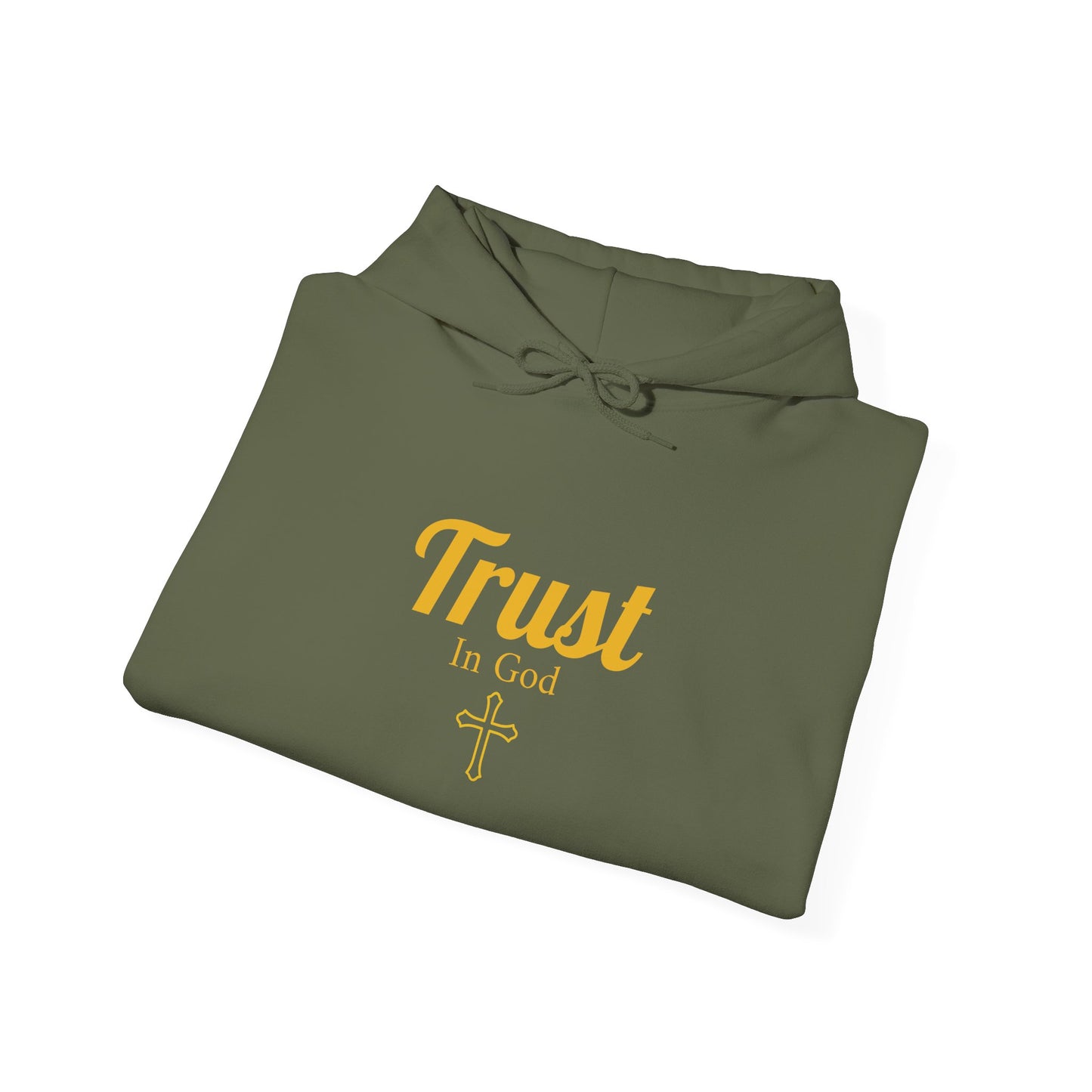 Trust In God Cotton Hoodie