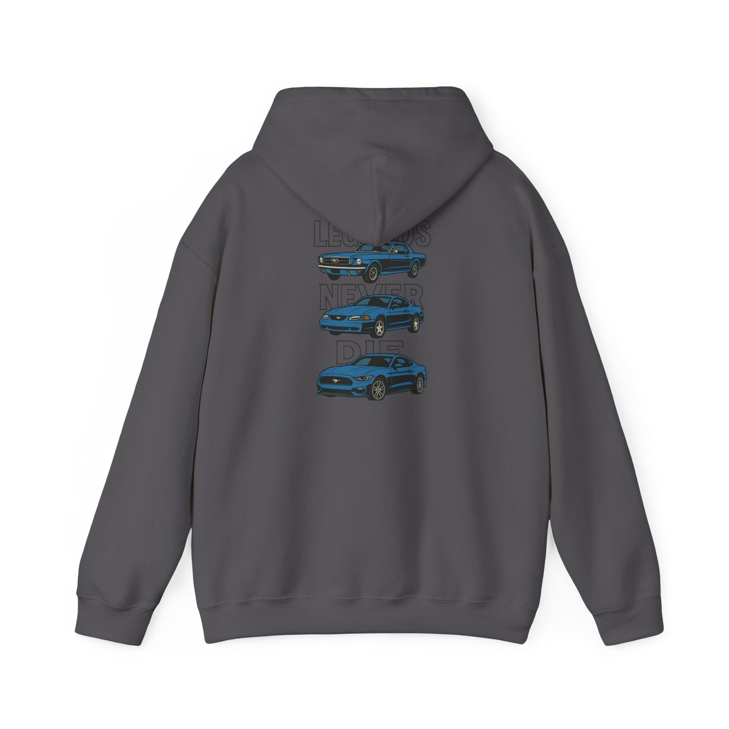 Legends Never Die Mustang Cotton Hoodie