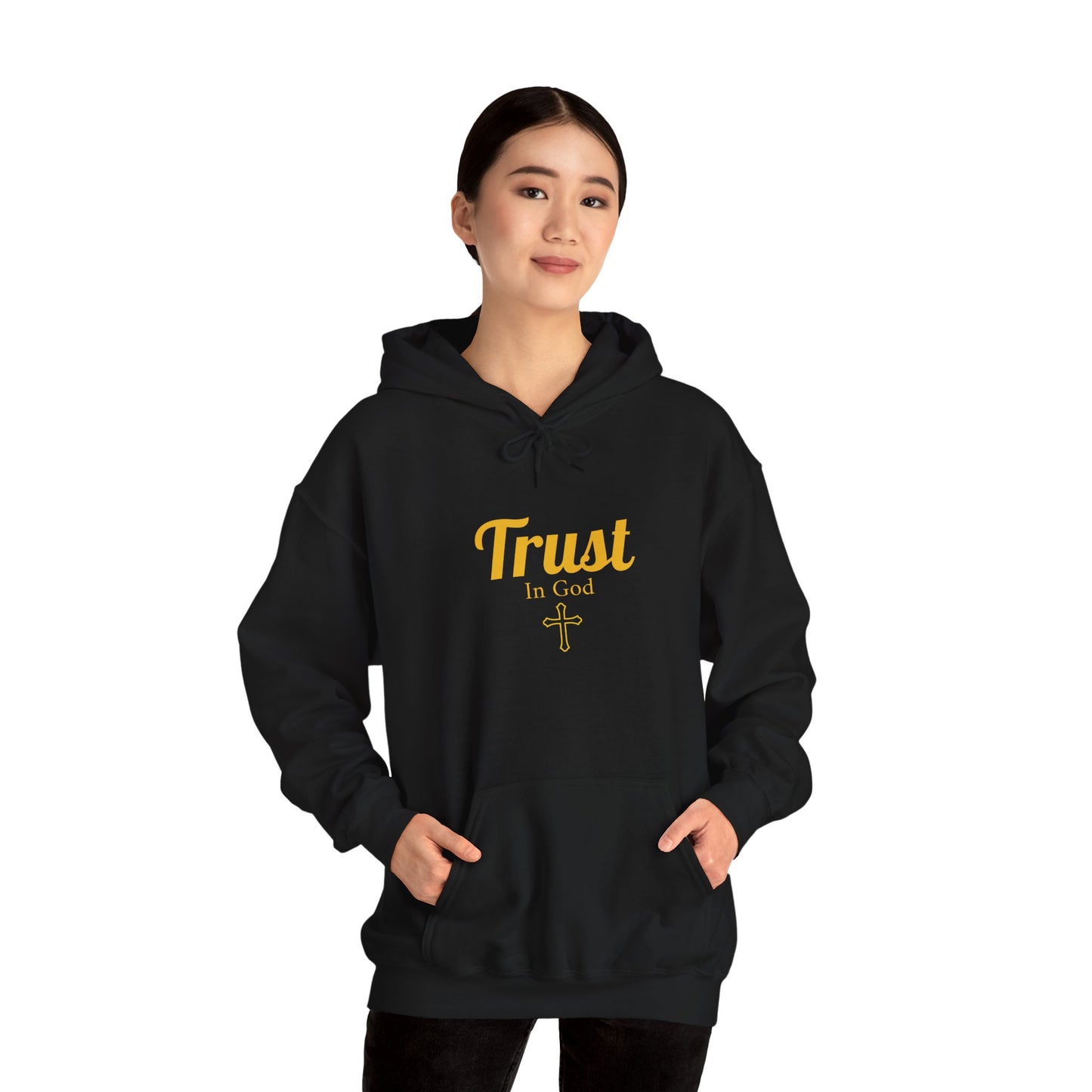 Trust In God Cotton Hoodie