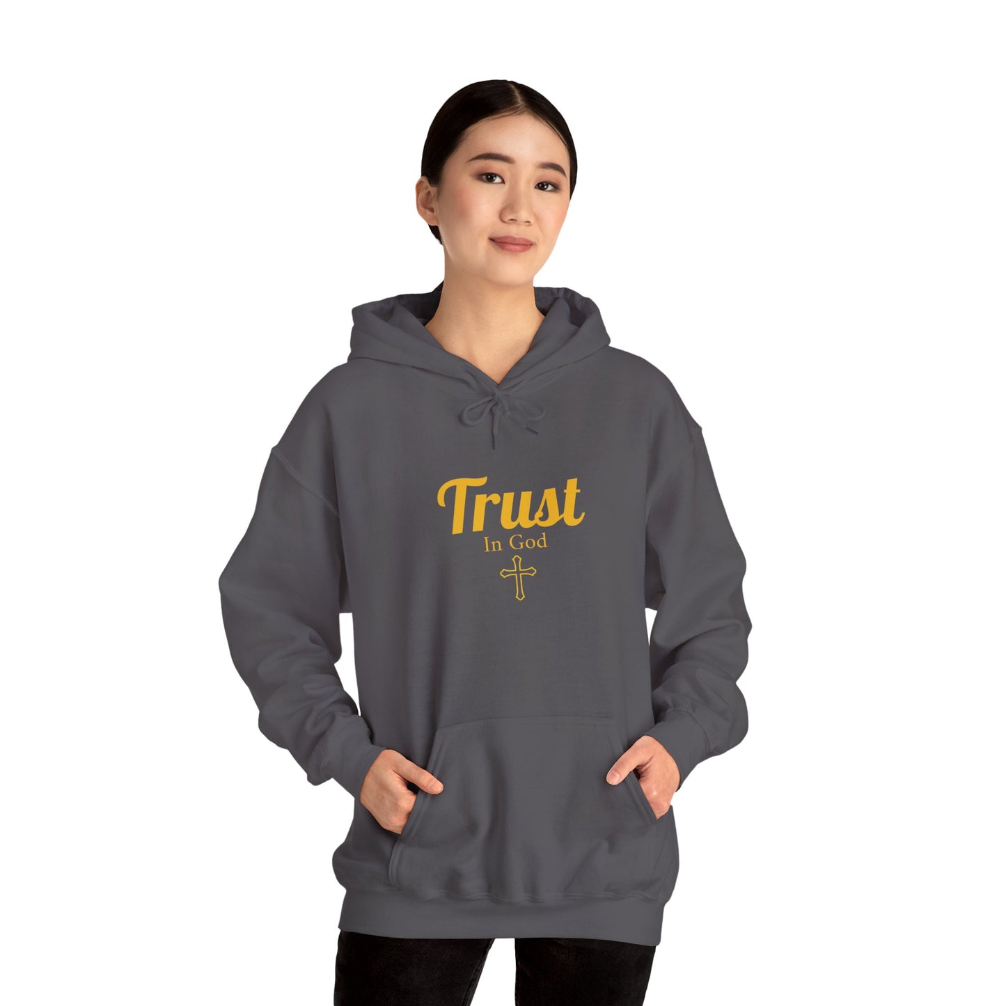 Trust In God Cotton Hoodie