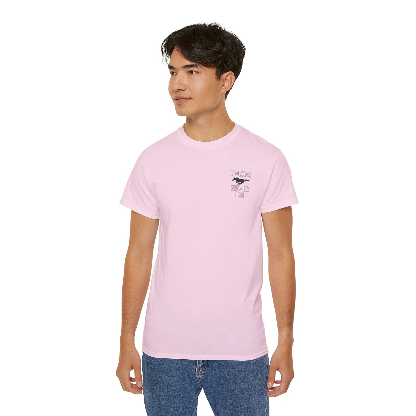 Cotton Legends Never Die Mustang Tee
