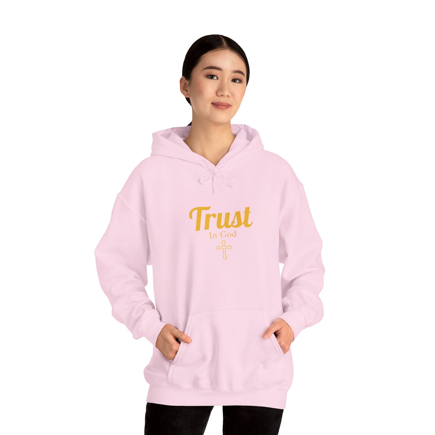 Trust In God Cotton Hoodie