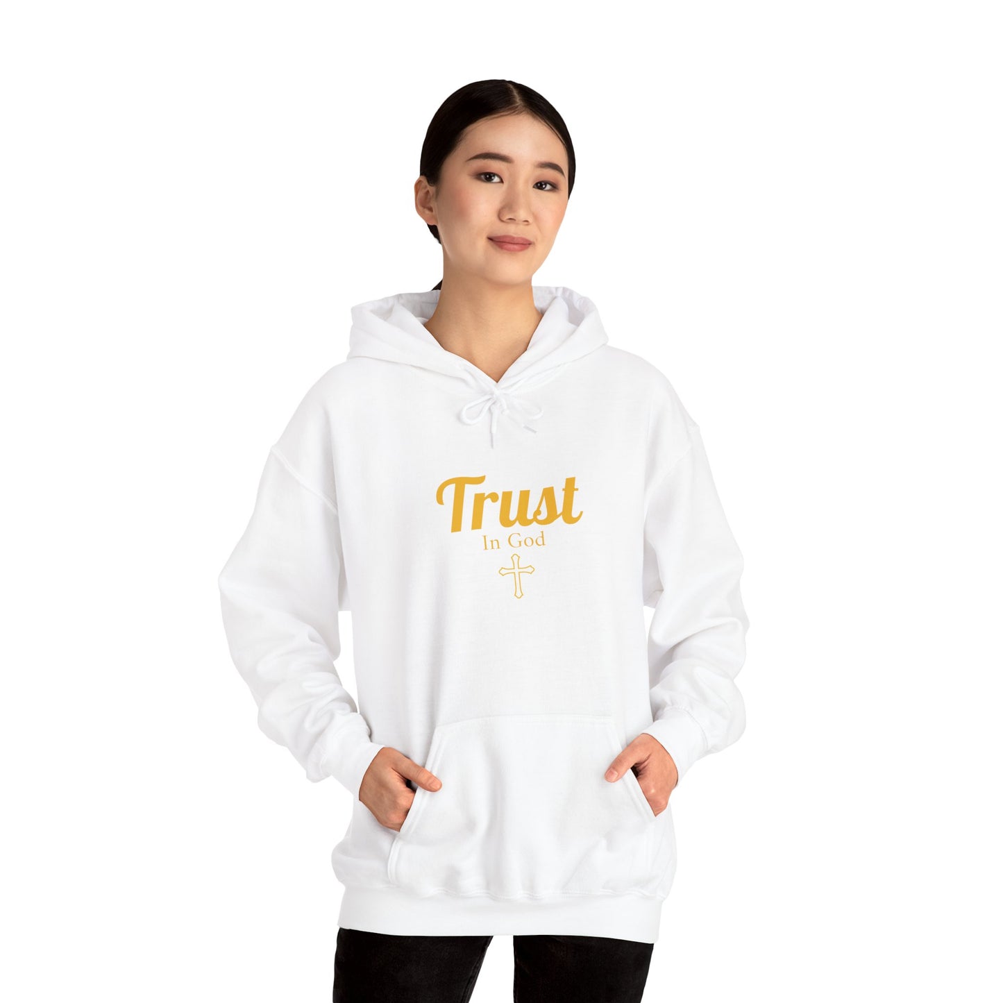 Trust In God Cotton Hoodie