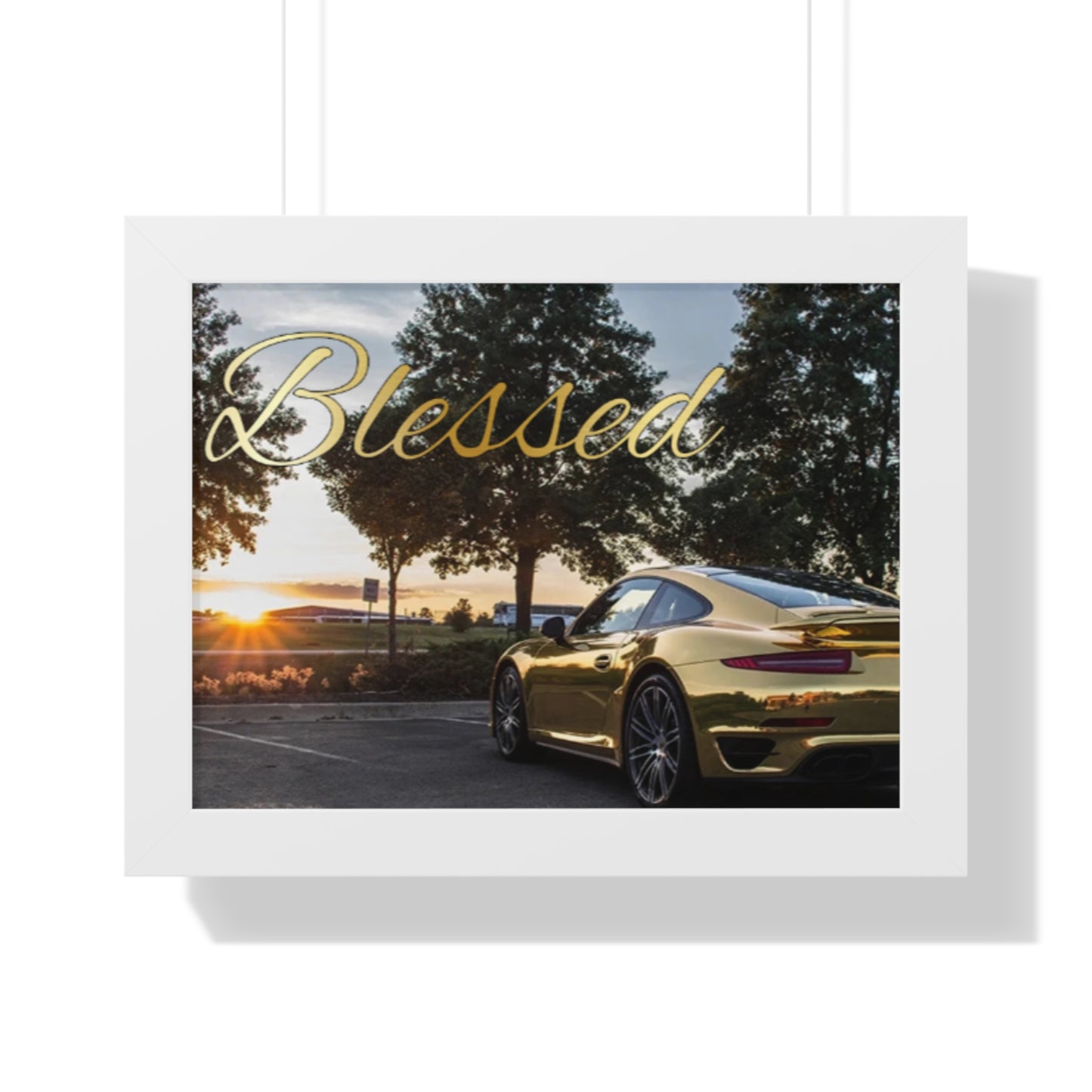 Framed Horizontal Poster