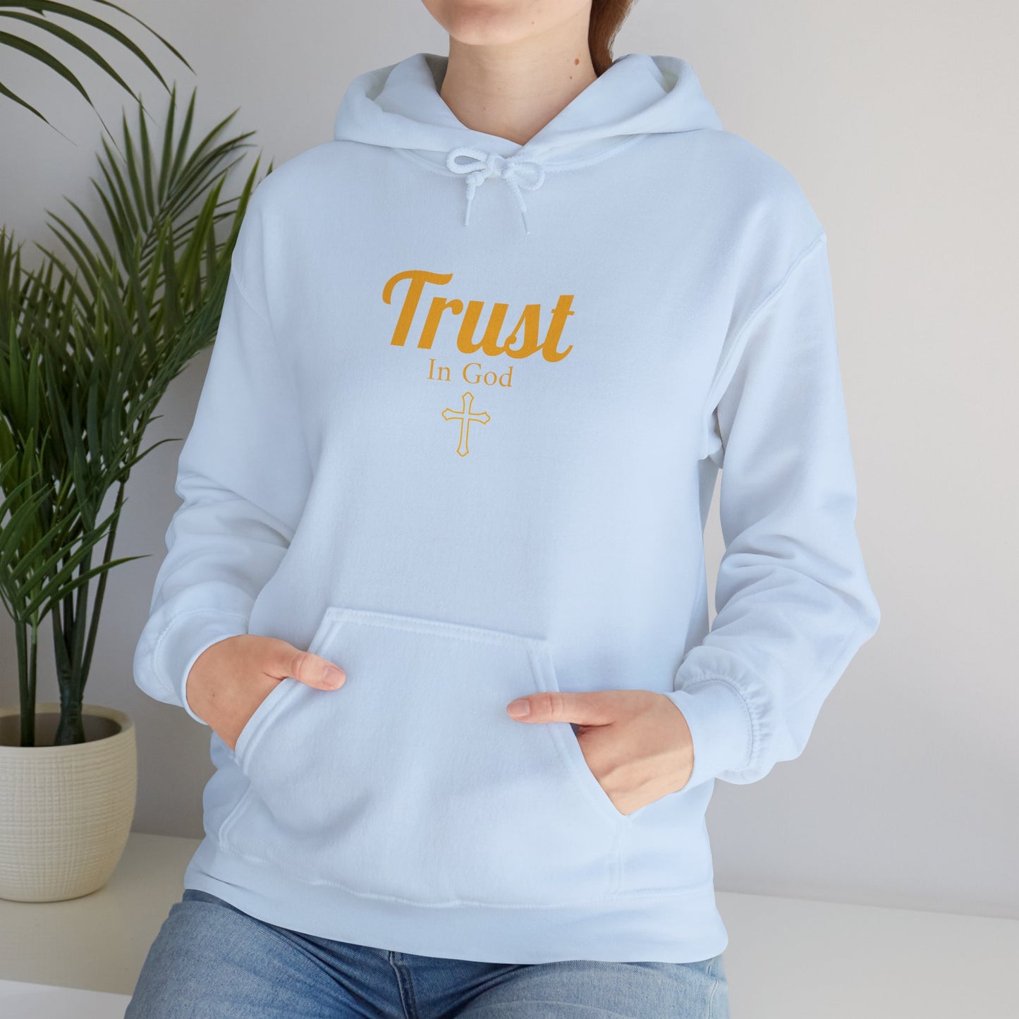 Trust In God Cotton Hoodie