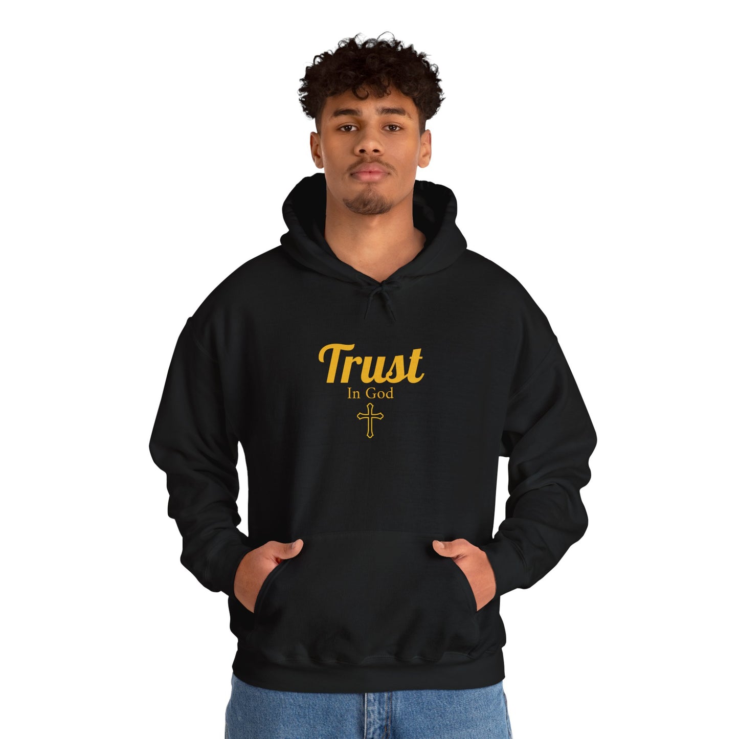 Trust In God Cotton Hoodie