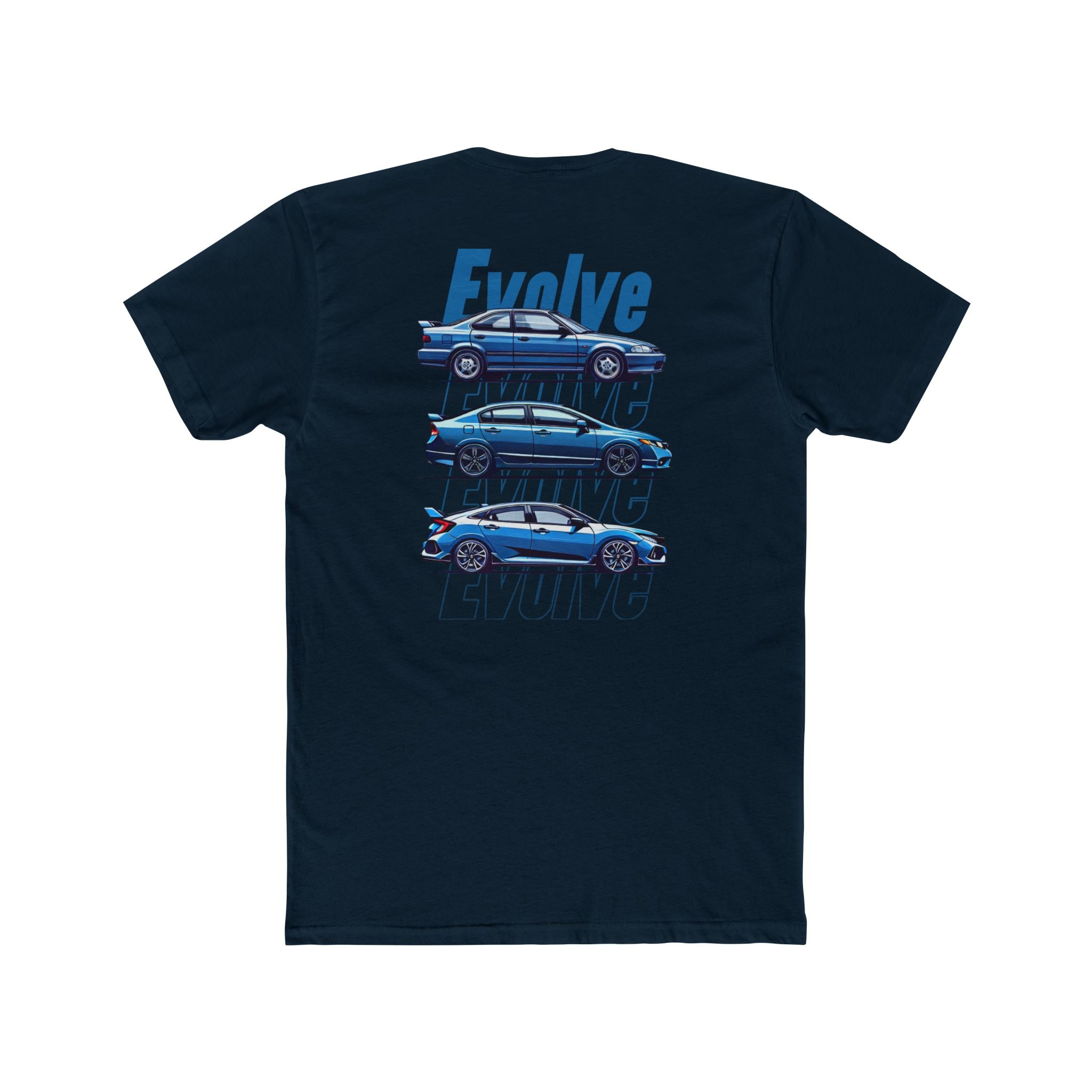 Evolve Blue Sport Short Sleeve
