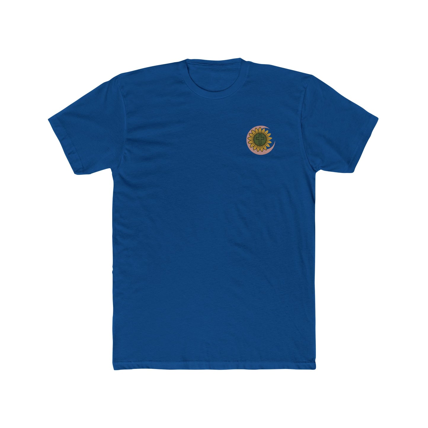 Sunflowers Moon Deity Unisex Cotton Tee