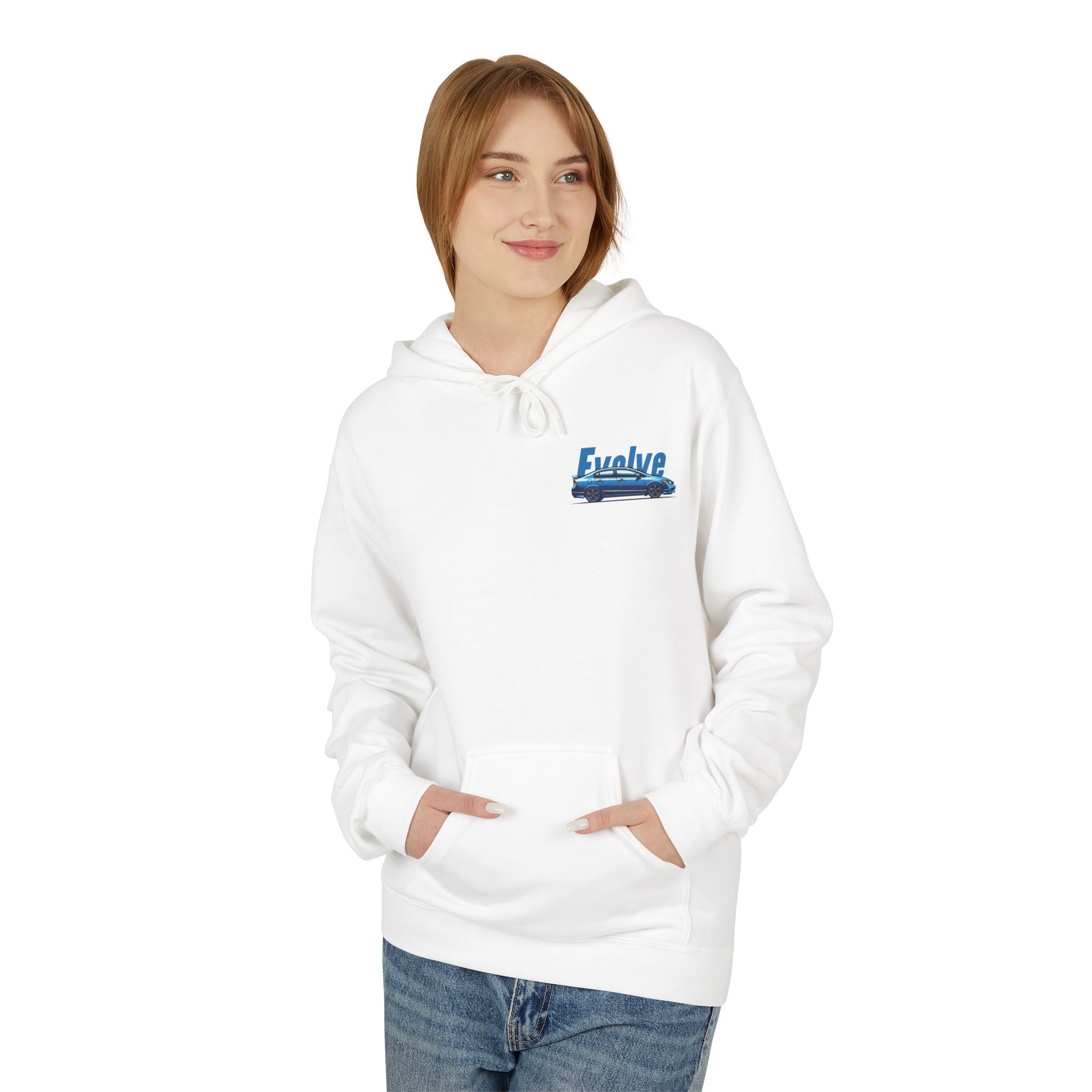 Evolve Blue Sport Cotton Hoodie