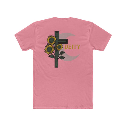 Sunflowers Moon Deity Unisex Cotton Tee