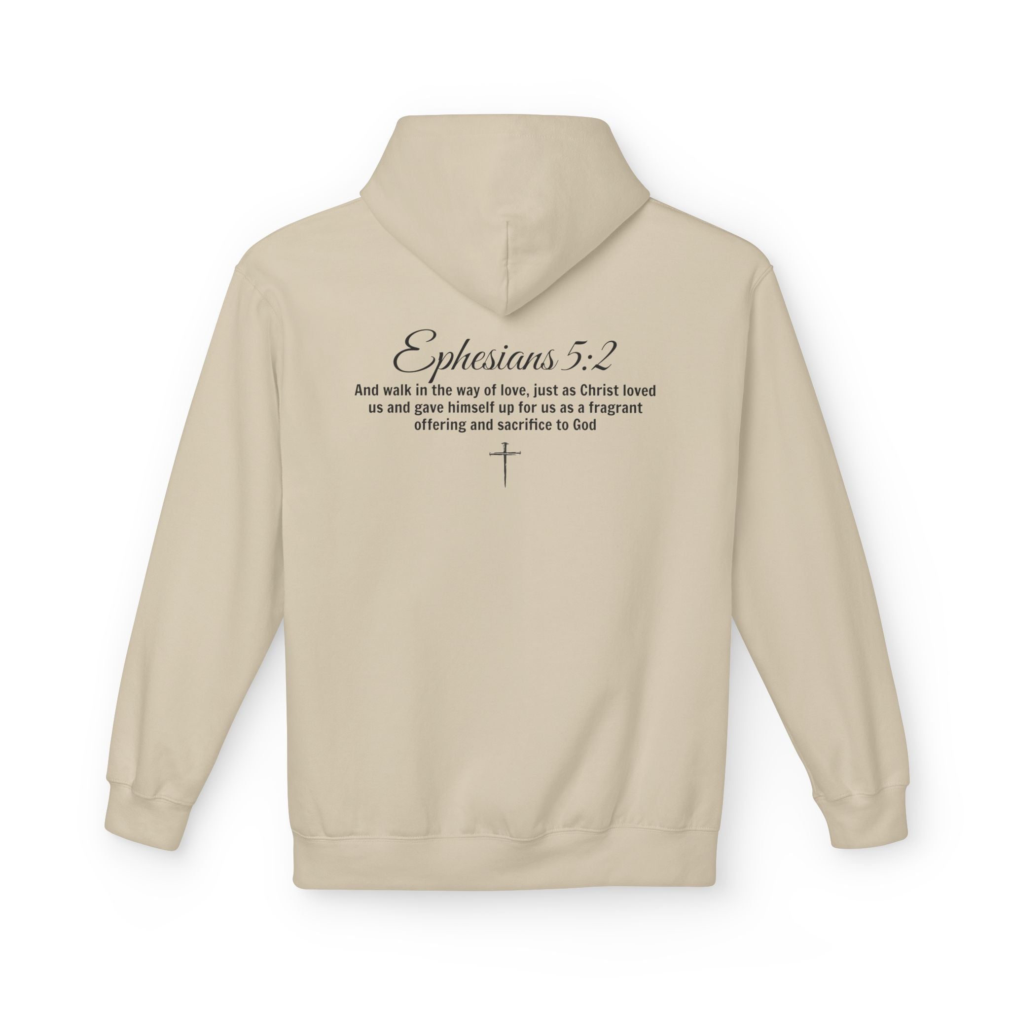Ephesians 5:2 Sacrifice Collection Cotton Hoodie