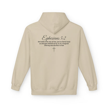 Ephesians 5:2 Sacrifice Collection Cotton Hoodie