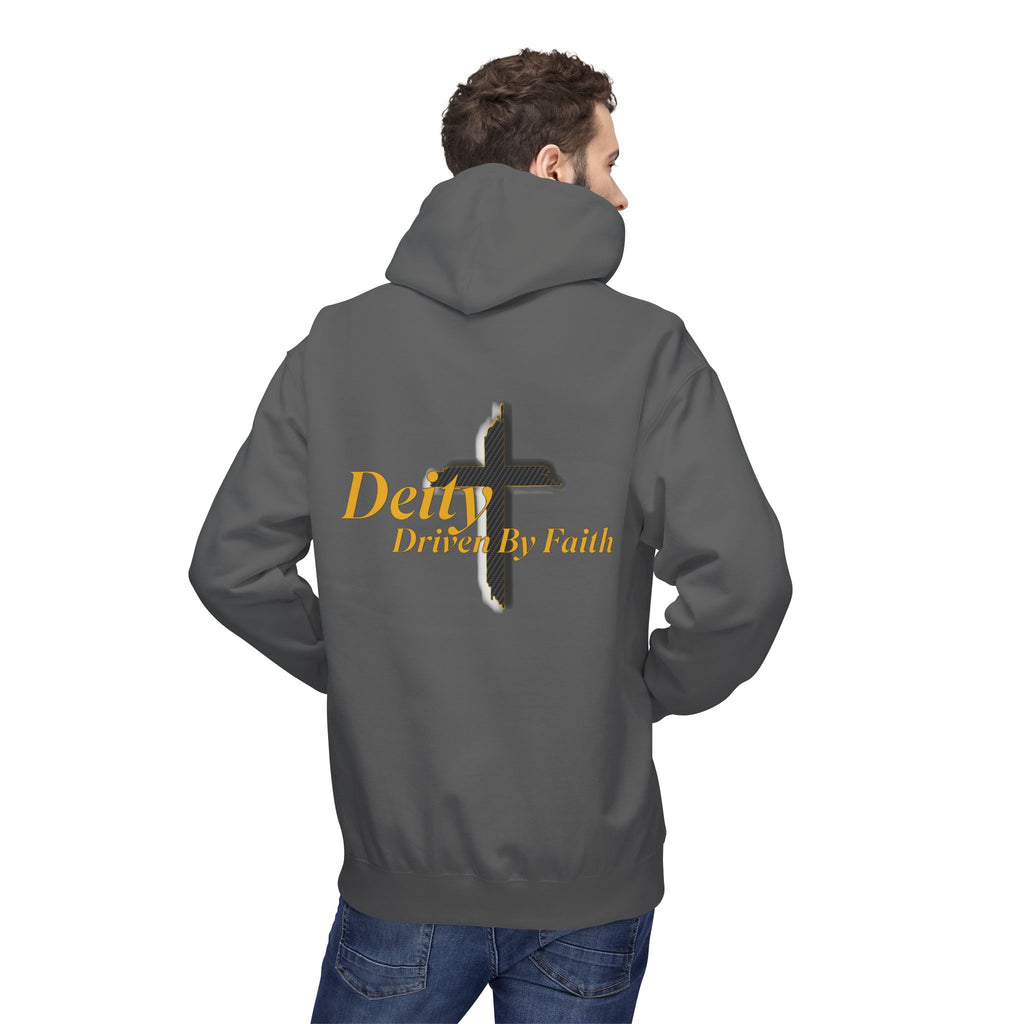 Driven By Faith Carbon Cross Hoodie