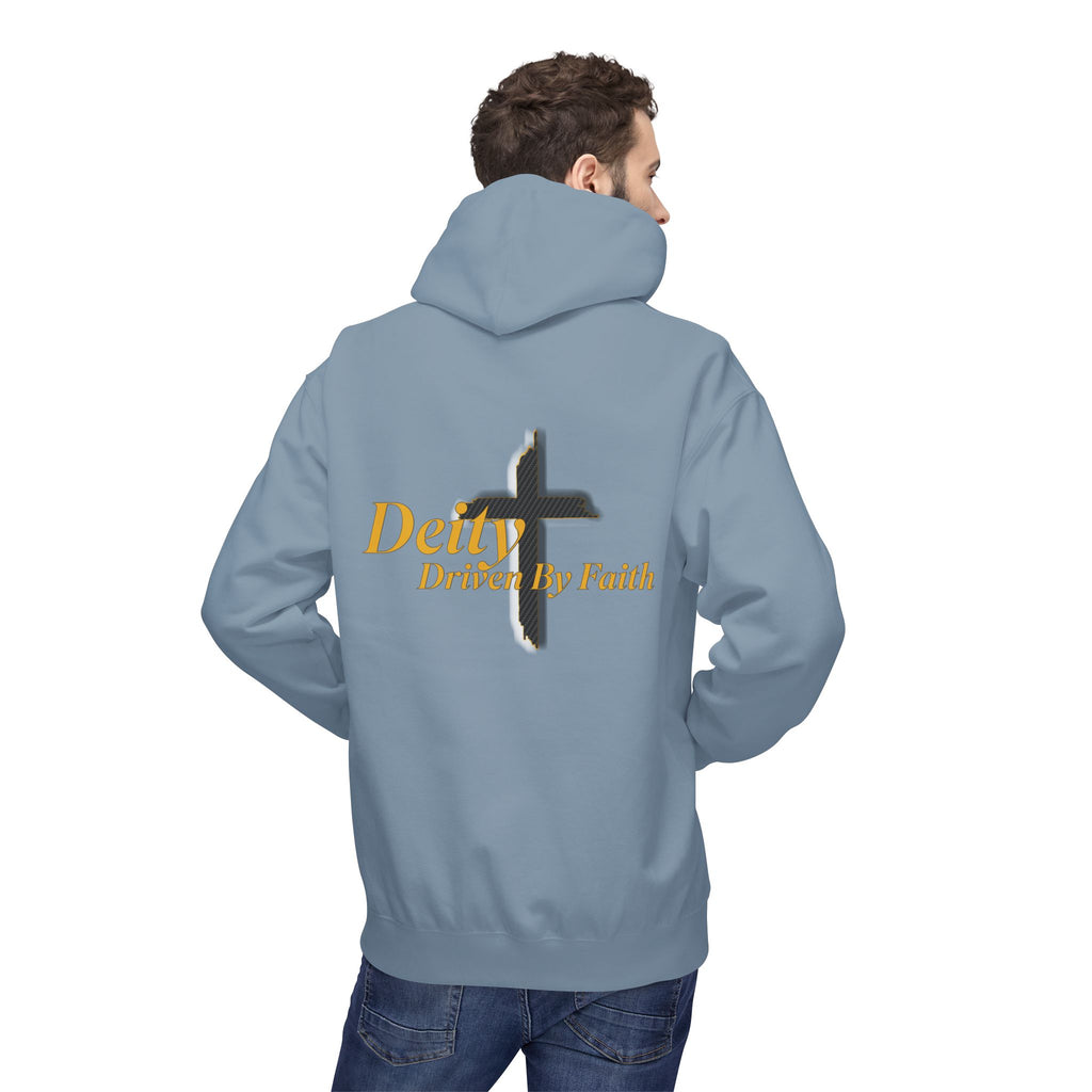 Driven By Faith Carbon Cross Hoodie