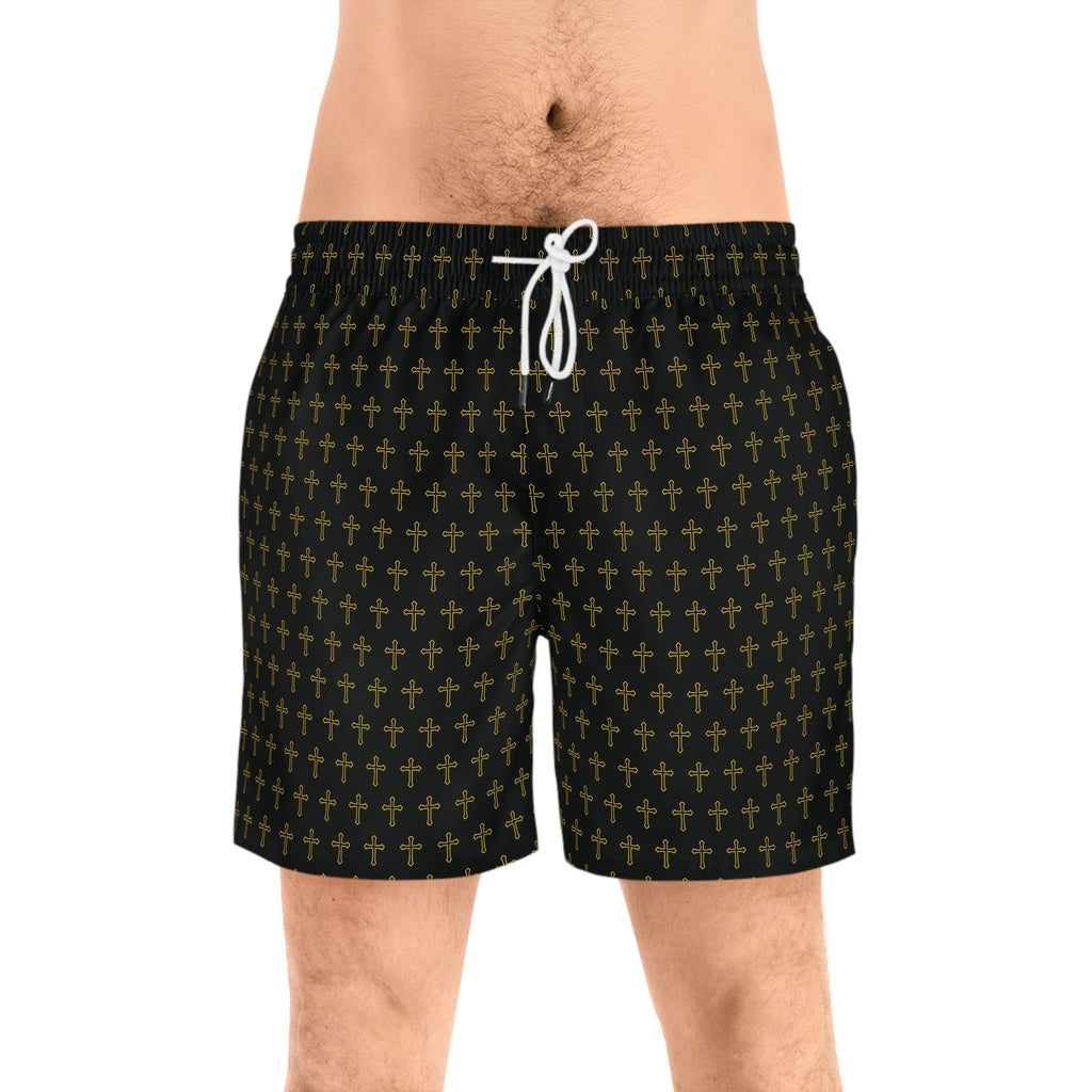 Gold Cross Men's Swim Suit