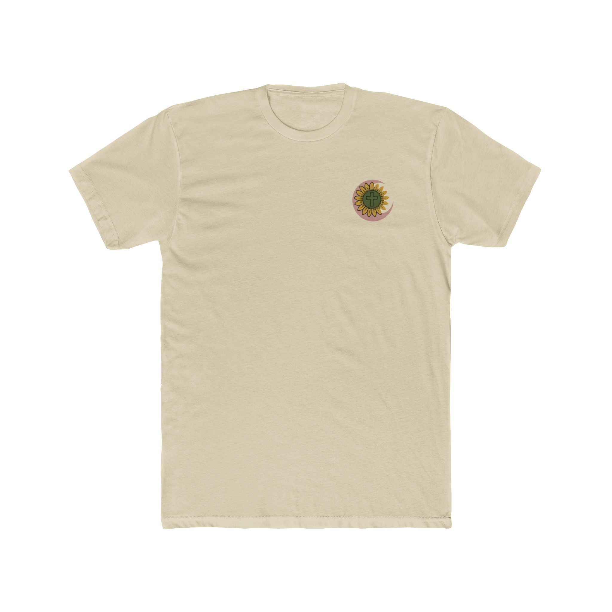 Sunflowers Moon Deity Unisex Cotton Tee