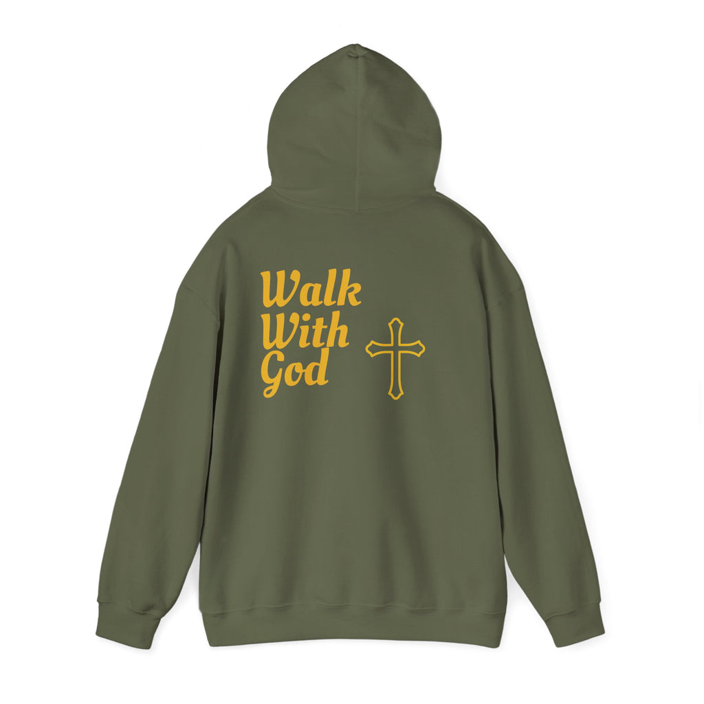 Walk With God Cotton Cross Hoodie
