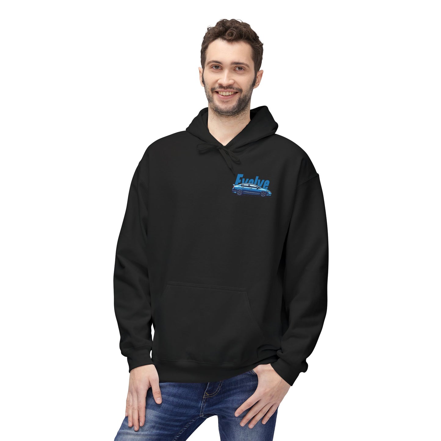 Evolve Blue Sport Cotton Hoodie