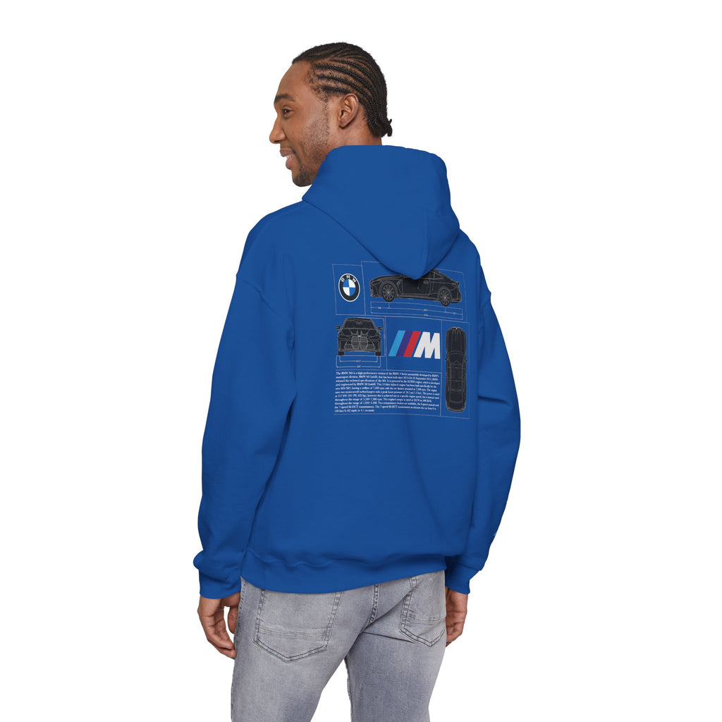 Blueprint Automotive Unisex Hoodie - M4 Design