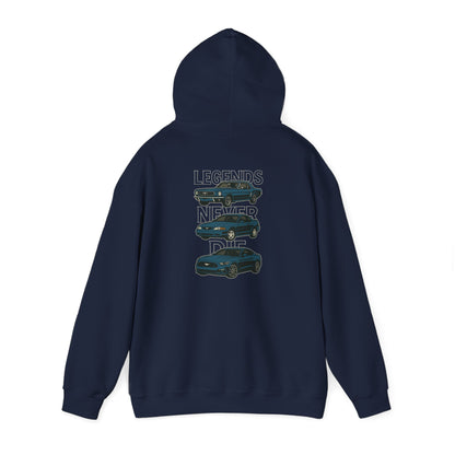Legends Never Die Mustang Cotton Hoodie