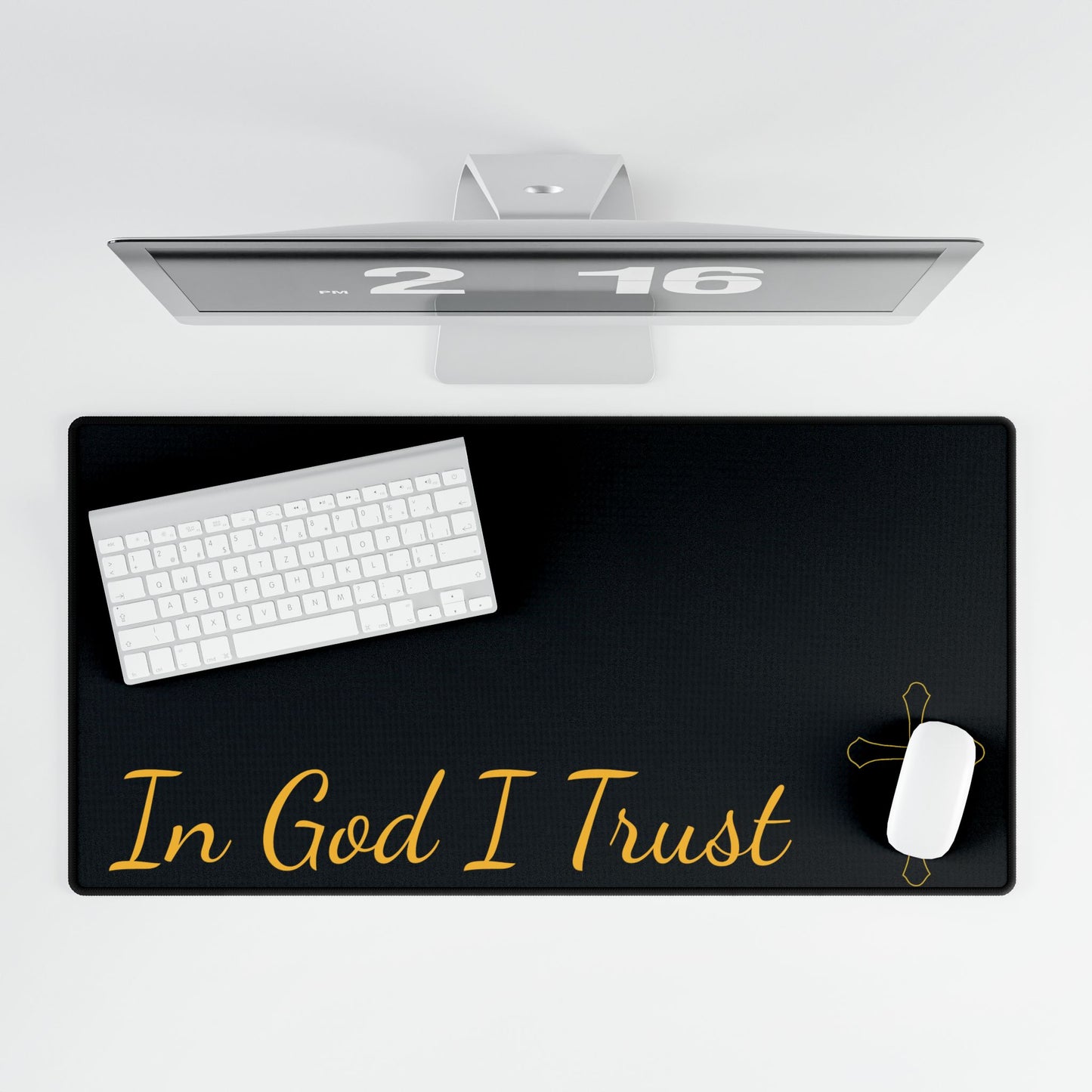 Trust In God Deity Desk Mat