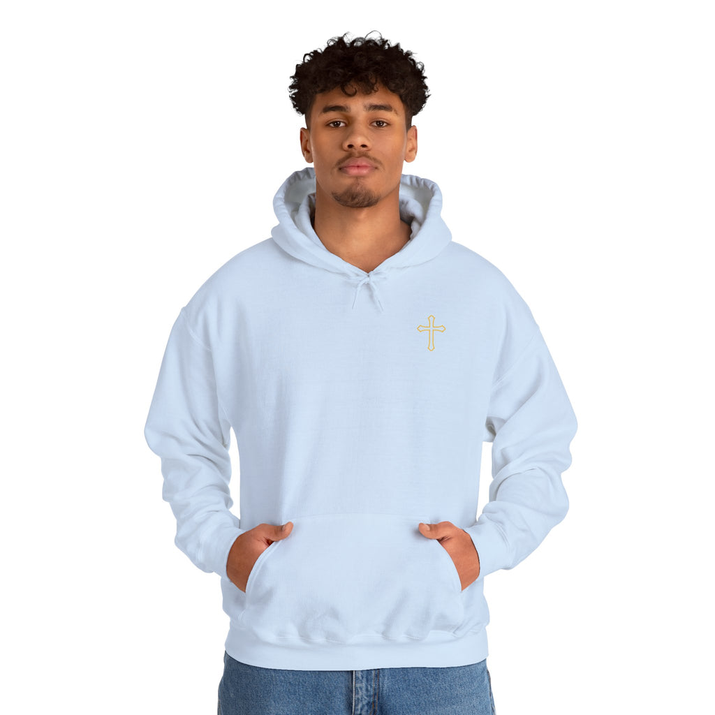 Walk With God Cotton Cross Hoodie