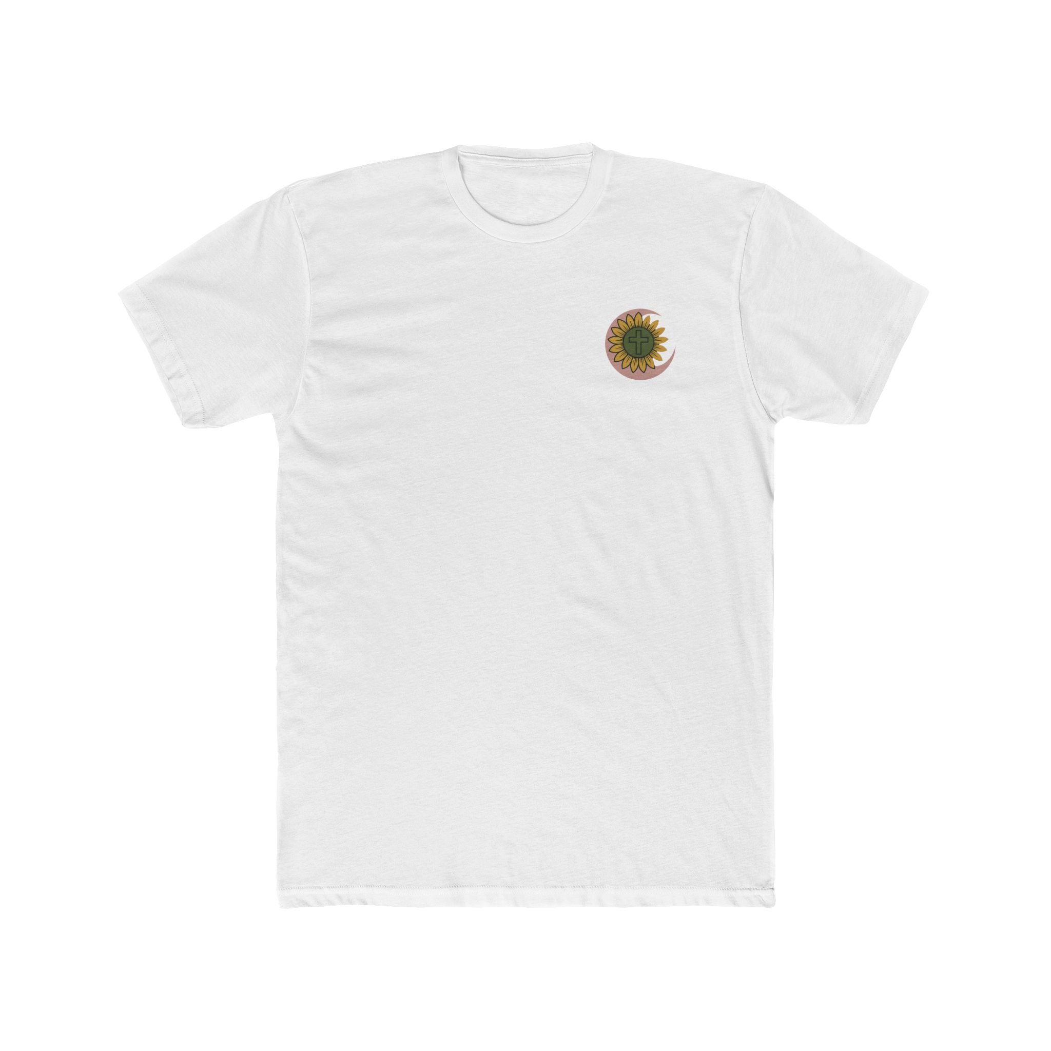 Sunflowers Moon Deity Unisex Cotton Tee