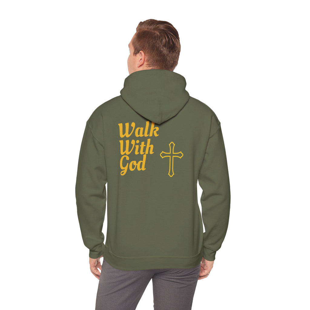 Walk With God Cotton Cross Hoodie