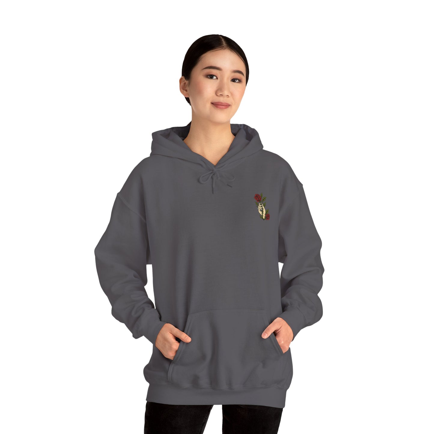 Trust God Rose Unisex Cotton Hoodie