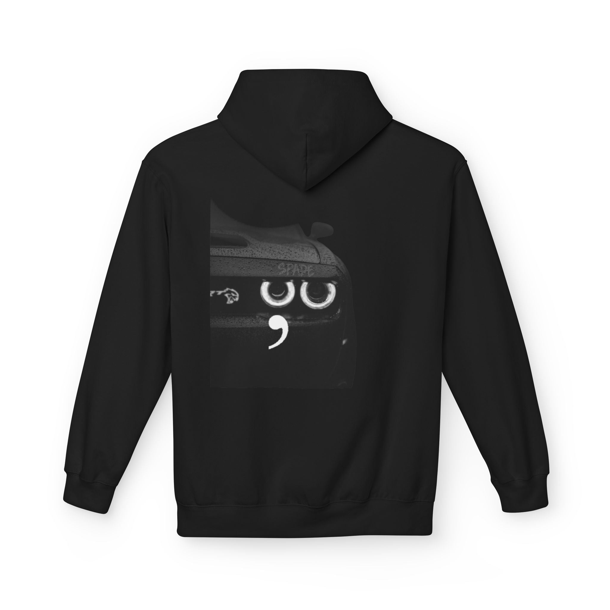 Semicolon Challenger Mental Health Awareness Charity Cotton Hoodie