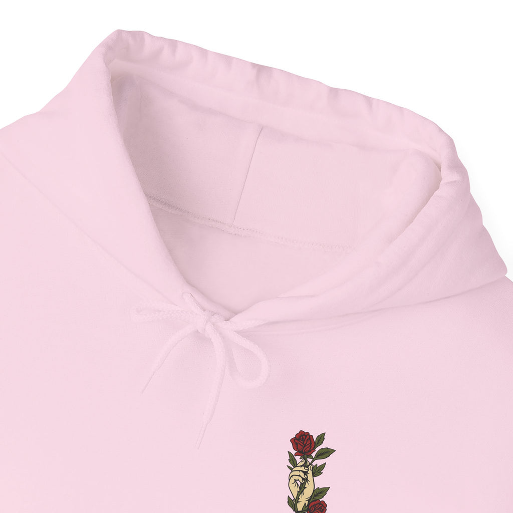 Trust God Rose Unisex Cotton Hoodie
