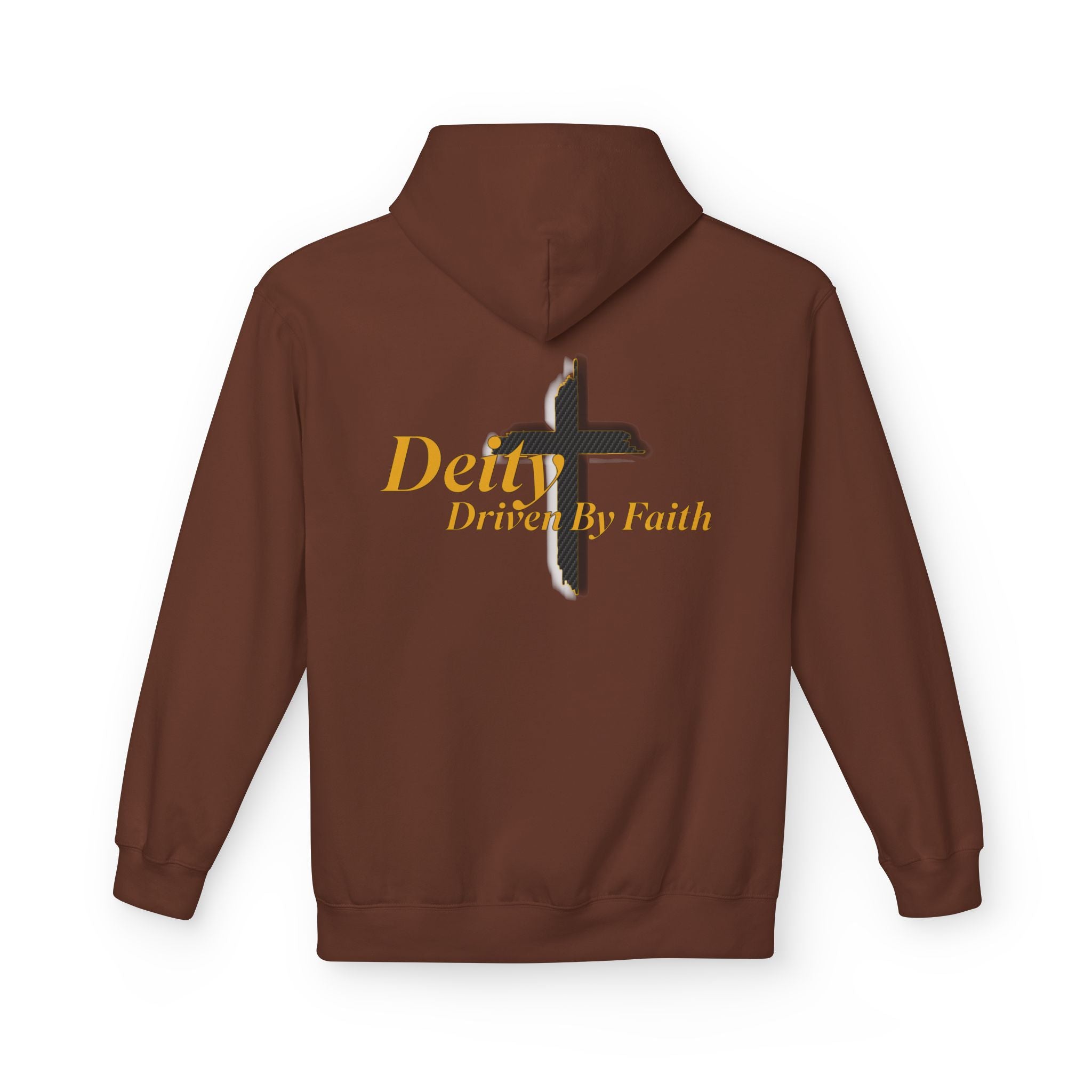 Driven By Faith Carbon Cross Hoodie