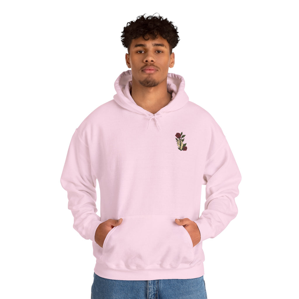 Trust God Rose Unisex Cotton Hoodie