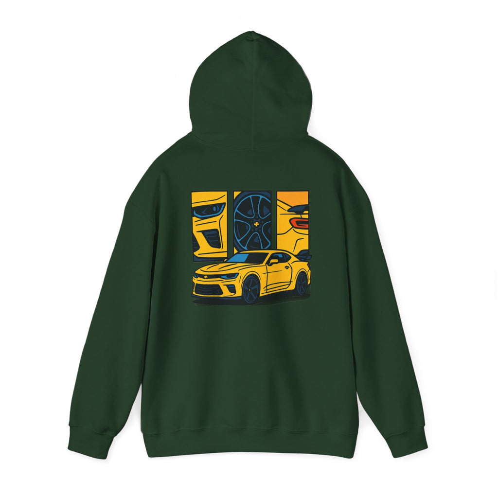 Cotton Camero Car Unisex Hoodie