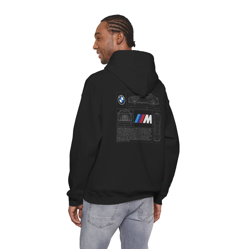 Blueprint Automotive Unisex Hoodie - M4 Design