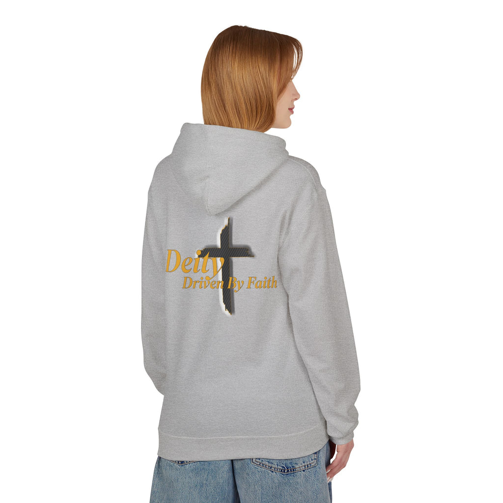 Driven By Faith Carbon Cross Hoodie