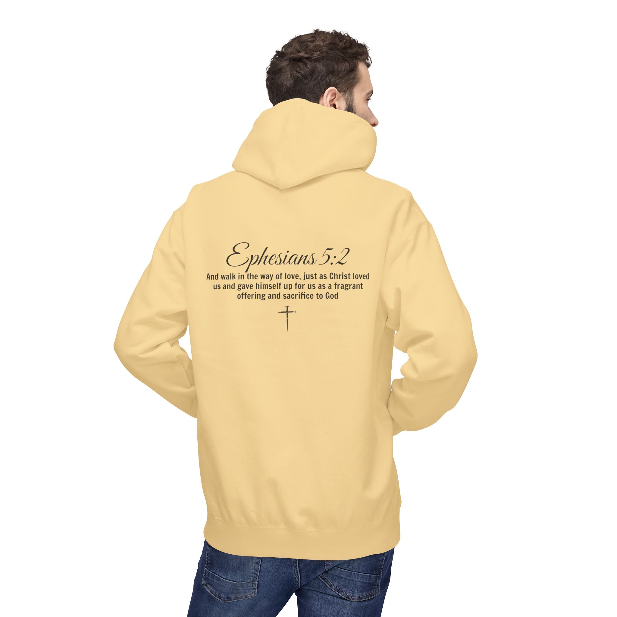 Ephesians 5:2 Sacrifice Collection Cotton Hoodie